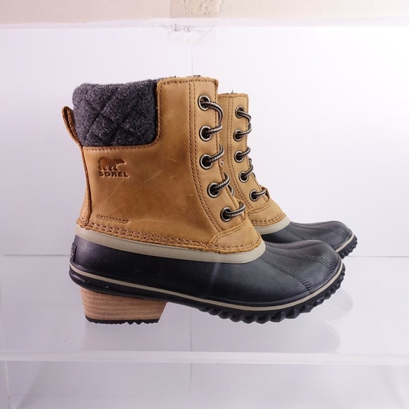 NEW Sorel Slimpack Lace II Waterproof Duck Boots NL2348-286 - Picture 3 of 6
